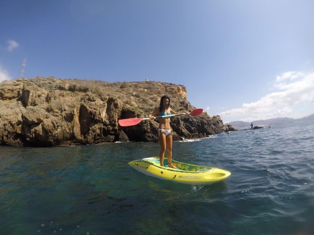 Paseo con tabla de sup